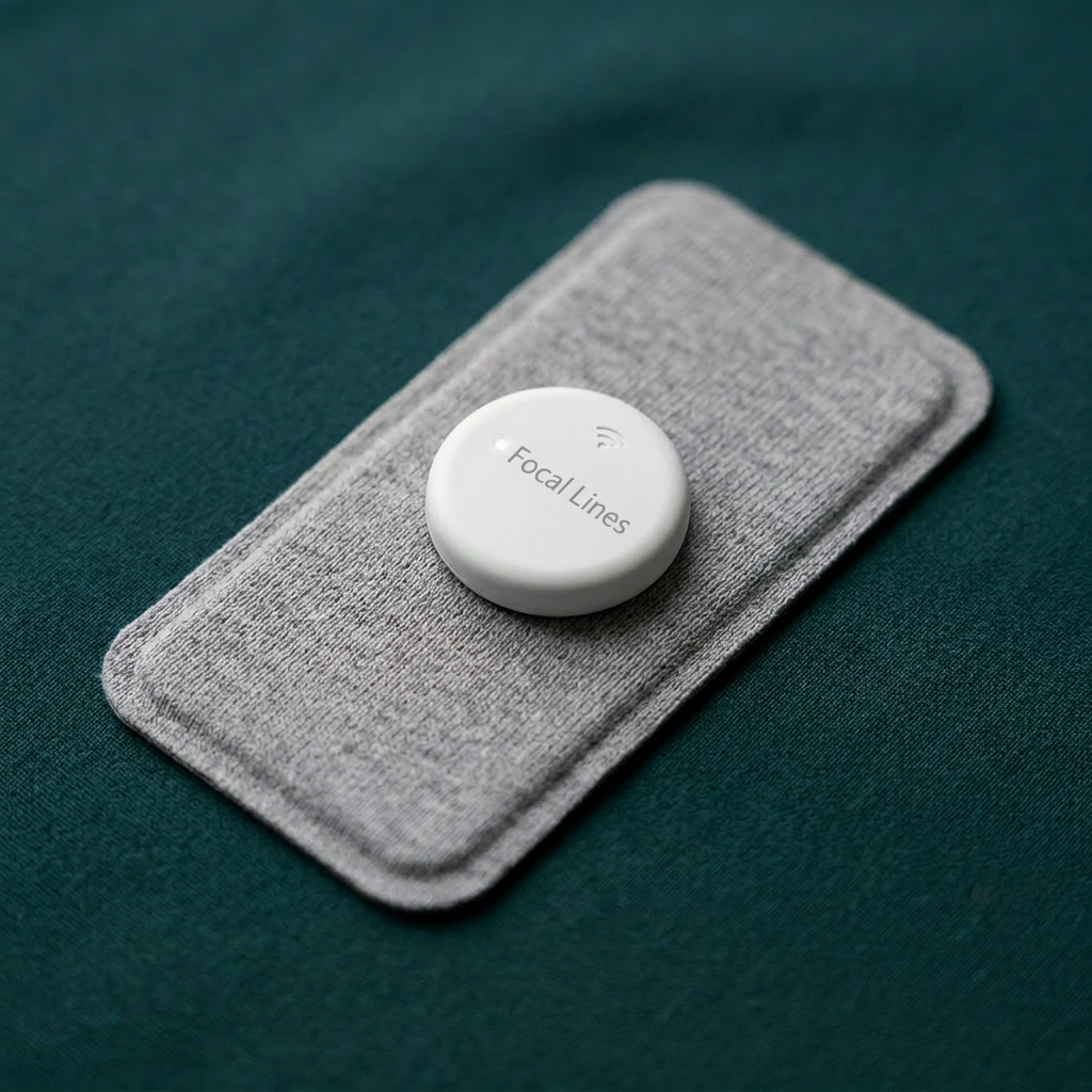 Focal Lines sensor on arm